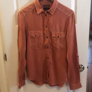 Small American Eagle Casual Button-Down